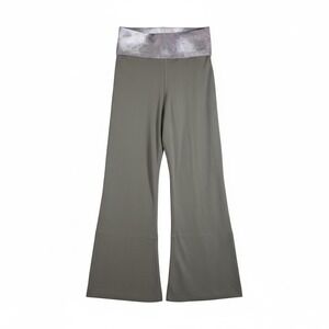 Hard Tail Forever Women's XS Hemp Contour Rolldown V-Split Back Capris Yoga Gym